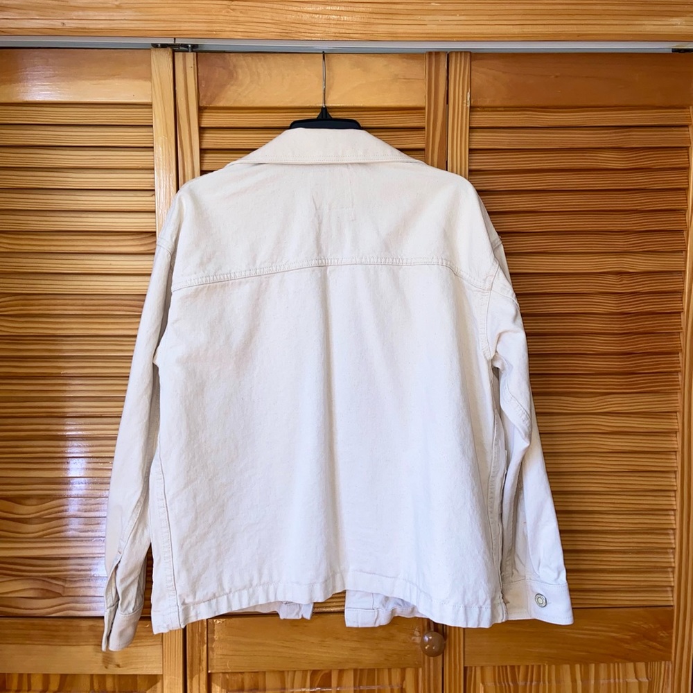 beige utility jacket pull & bear - Picture 7 of 7